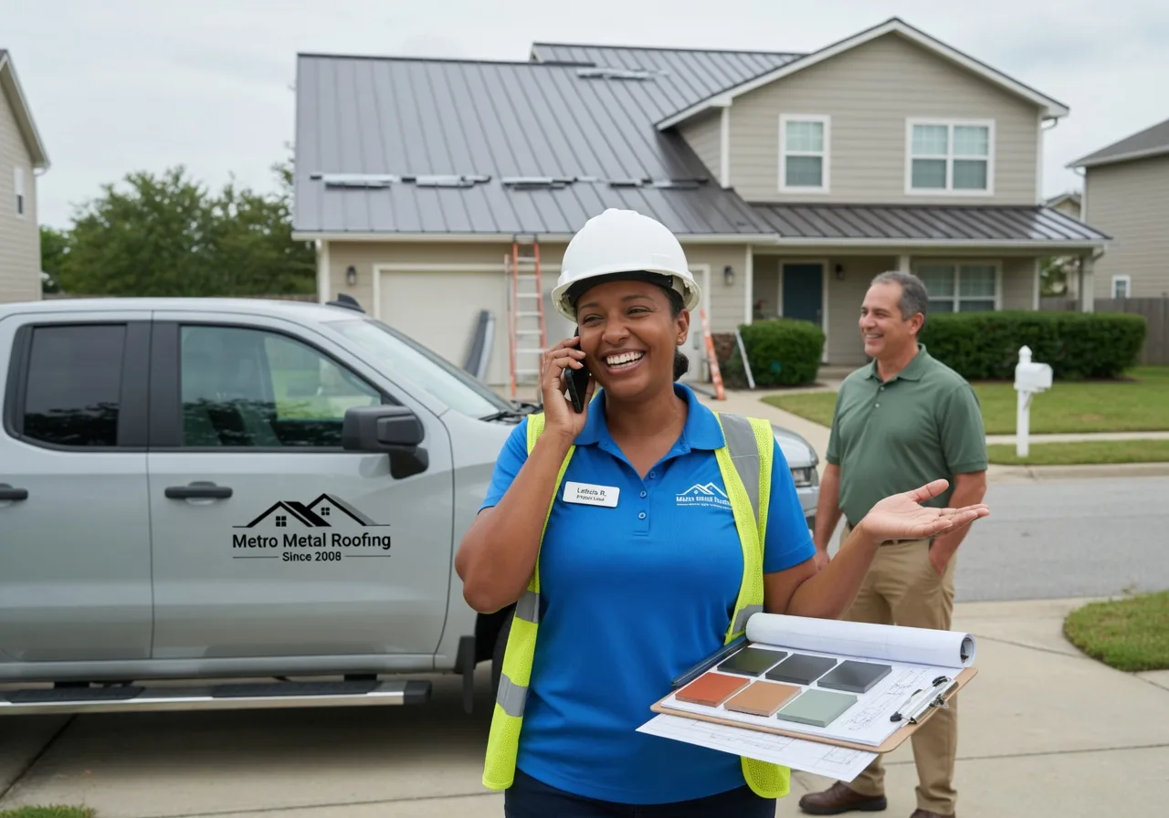 Storm Damage Metal Roof Repair in Woodland, WI